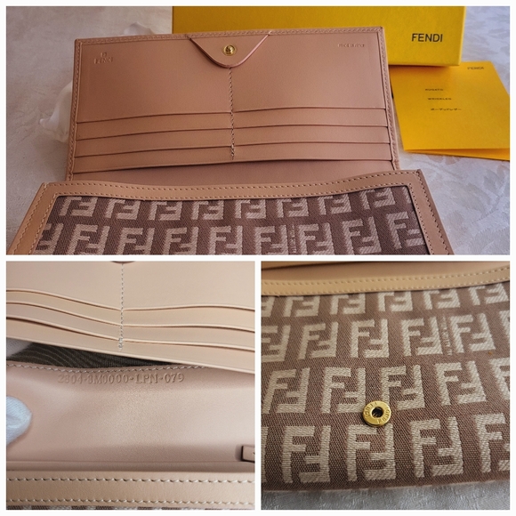 Fendi Monogram Wallet Like New - Picture 4 of 4